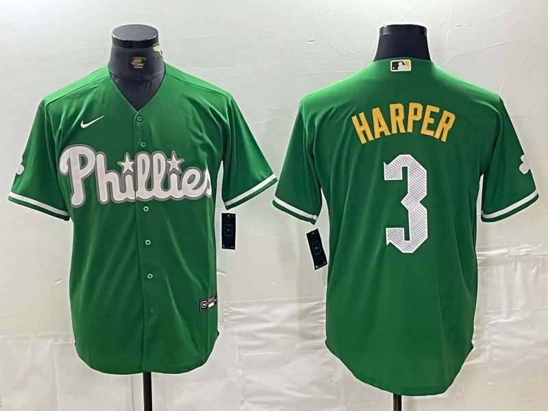 Philadelphia Phillies Green MLB Jersey