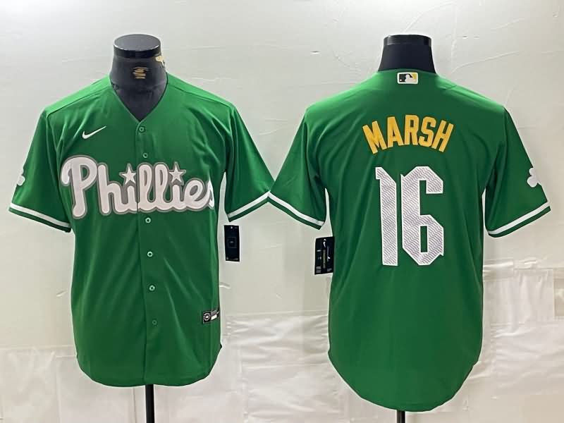 Philadelphia Phillies Green MLB Jersey