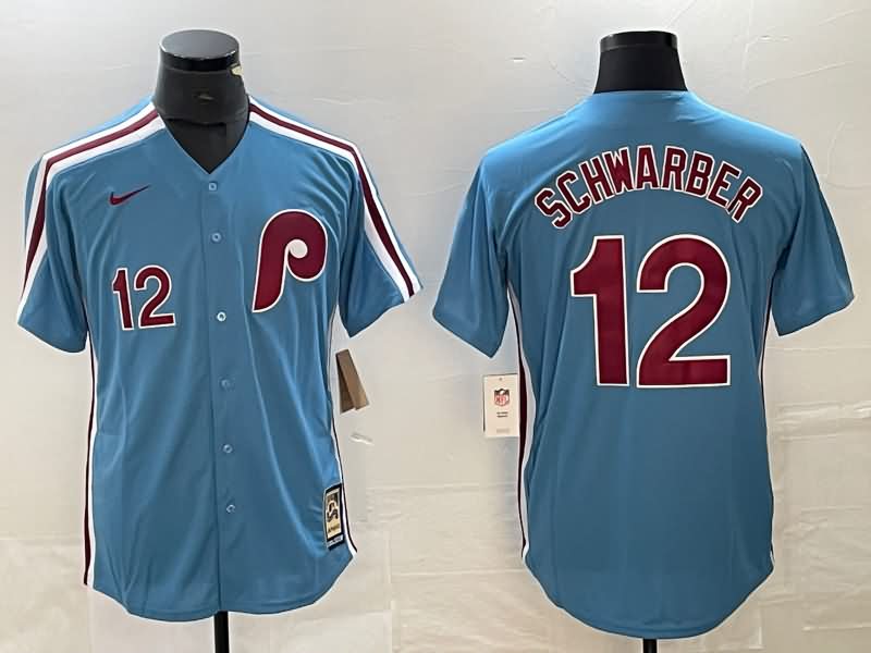 Philadelphia Phillies Light Blue MLB Jersey