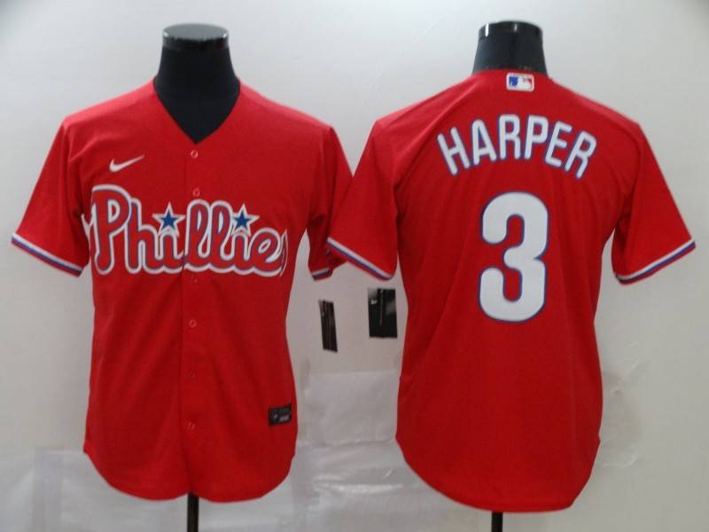 Philadelphia Phillies Red MLB Jersey