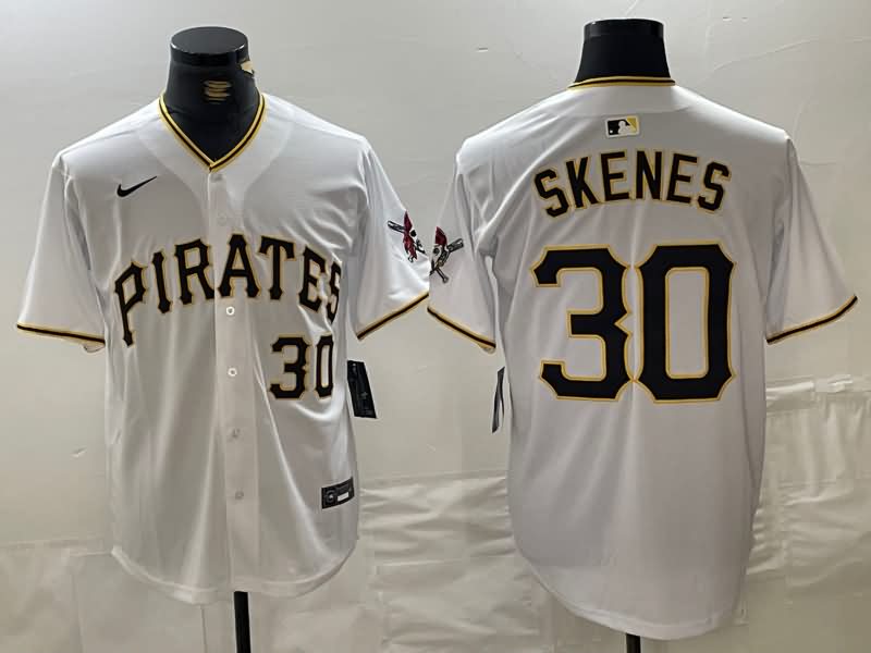 Pittsburgh Pirates White MLB Jersey