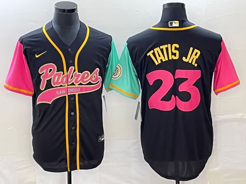 San Diego Padres Black MLB Jersey 04