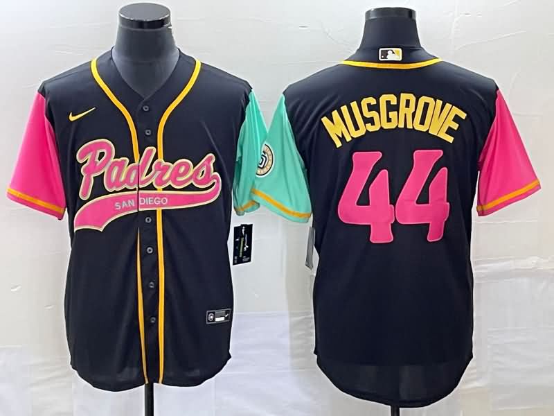 San Diego Padres Black MLB Jersey 04