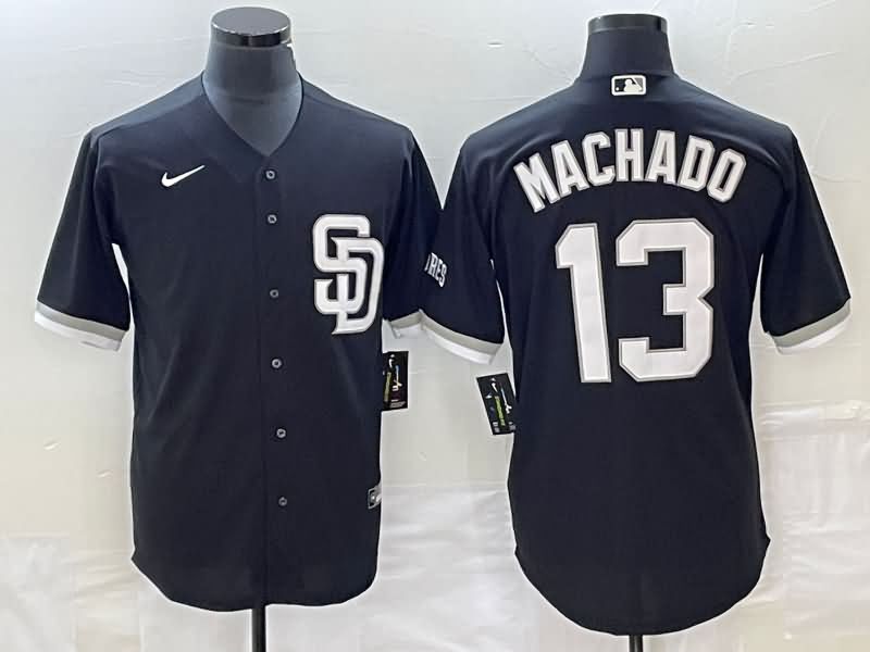 San Diego Padres Black MLB Jersey 05