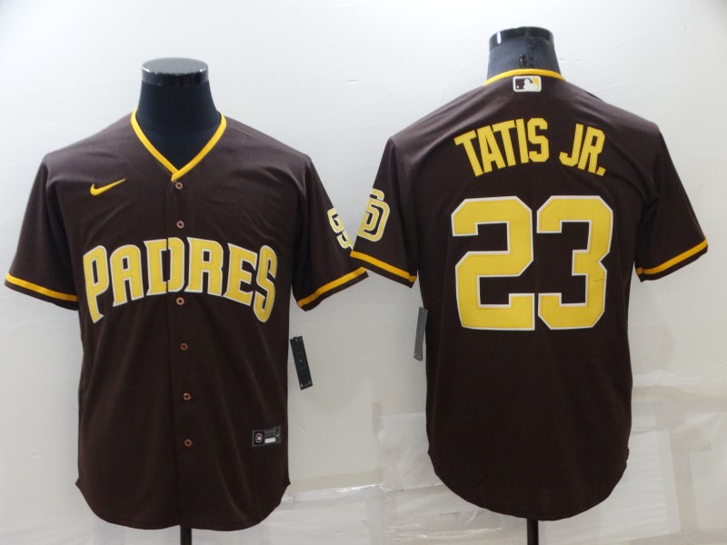 San Diego Padres Brown MLB Jersey 02