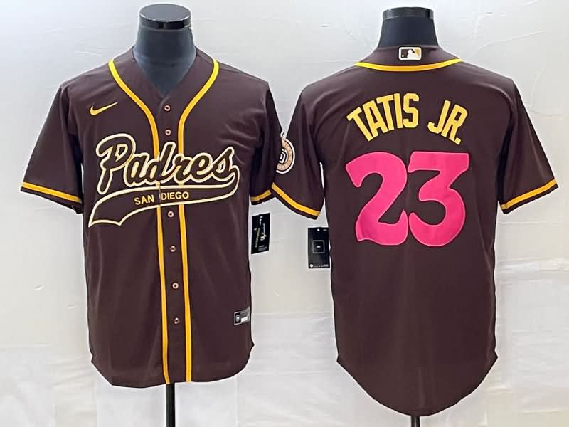 San Diego Padres Brown MLB Jersey 03