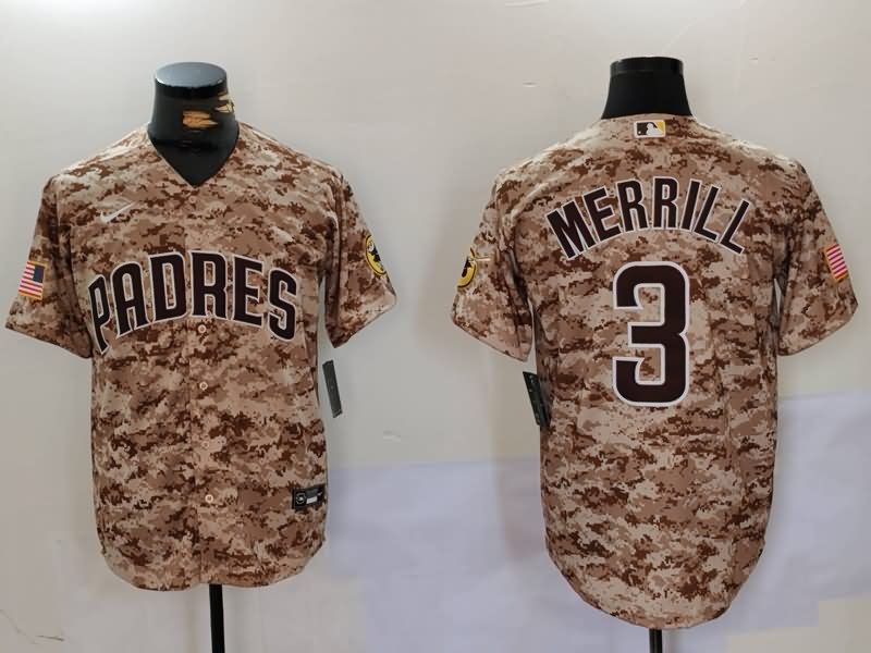 San Diego Padres Camouflage MLB Jersey