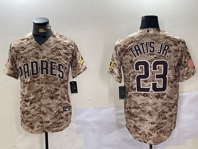 San Diego Padres Camouflage MLB Jersey