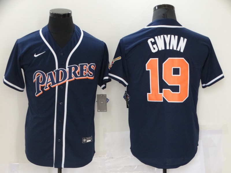 San Diego Padres Dark Blue MLB Jersey