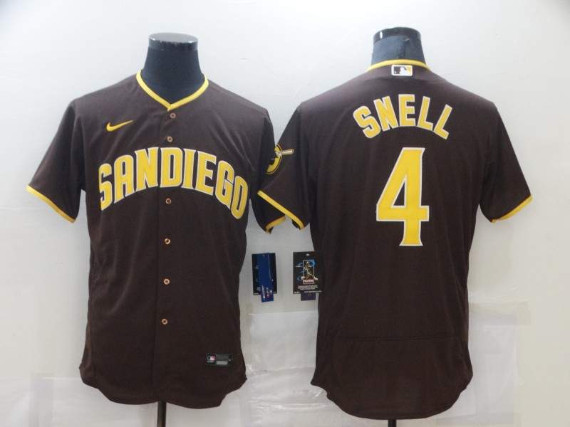 San Diego Padres Brown Elite MLB Jersey