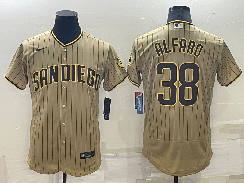 San Diego Padres Tan Elite MLB Jersey