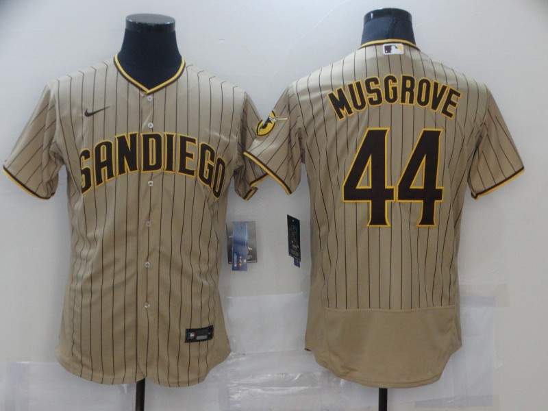 San Diego Padres Tan Elite MLB Jersey