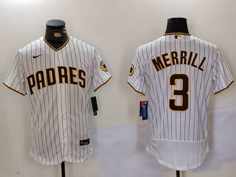 San Diego Padres White Elite MLB Jersey