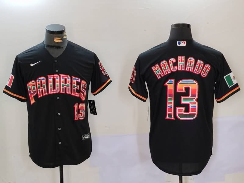 San Diego Padres Black Fashion MLB Jersey