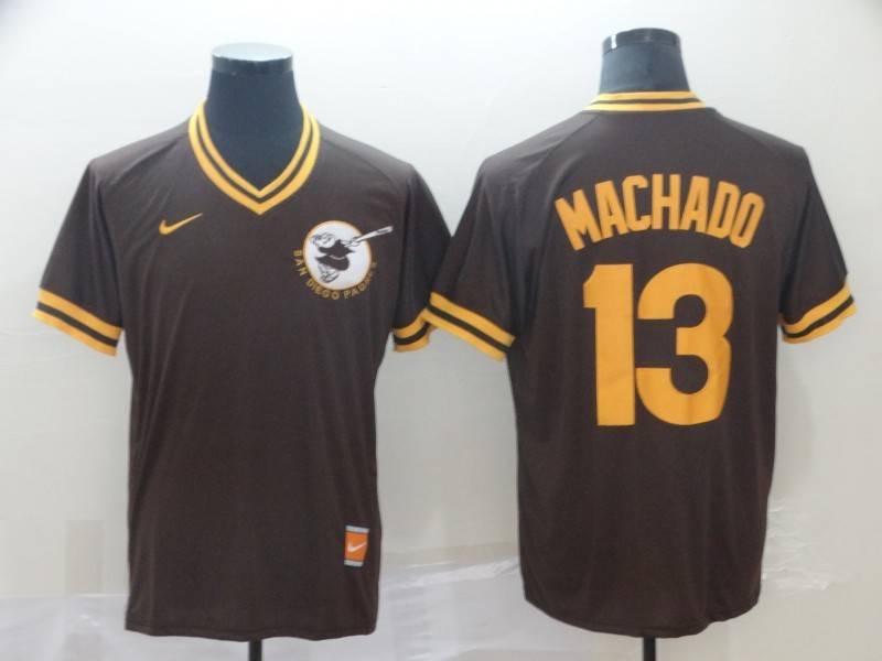 San Diego Padres Brown Retro MLB Jersey