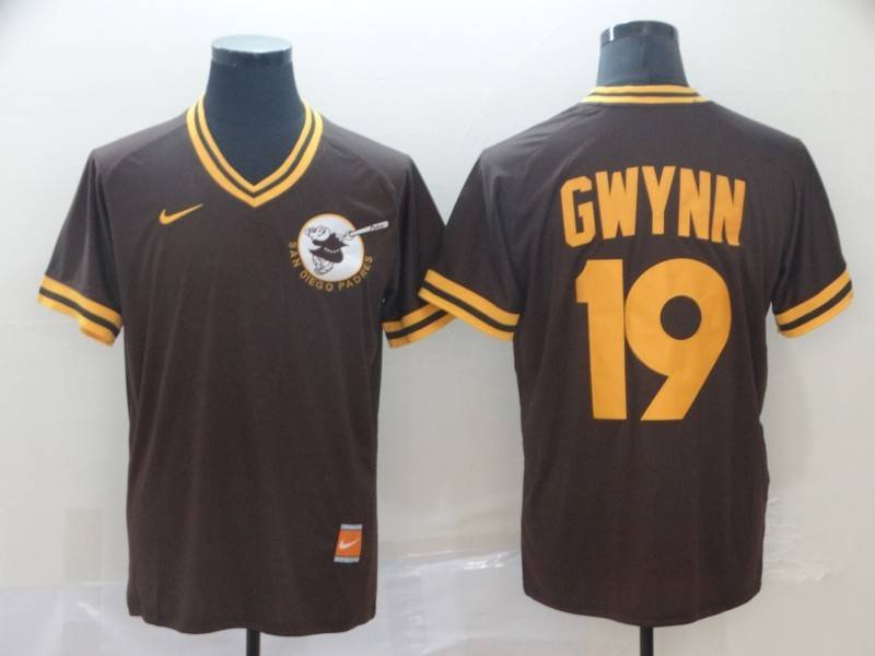 San Diego Padres Brown Retro MLB Jersey