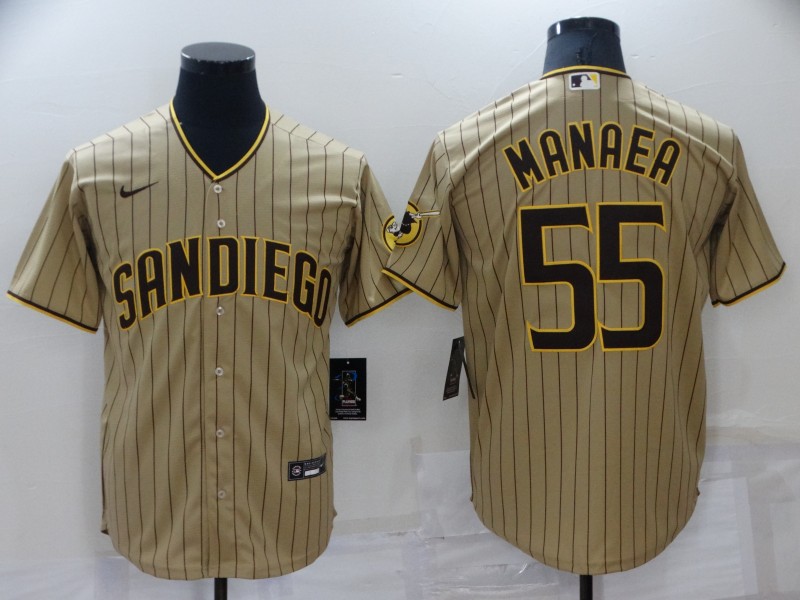 San Diego Padres Tan MLB Jersey