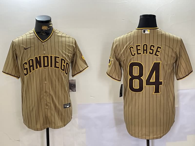 San Diego Padres Tan MLB Jersey