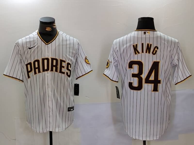 San Diego Padres White MLB Jersey