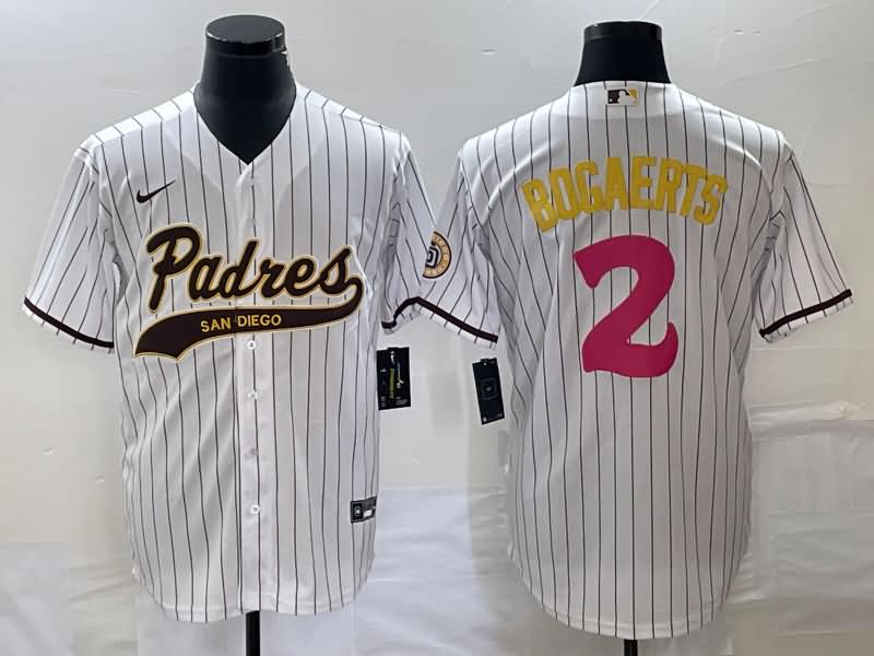 San Diego Padres White MLB Jersey 05