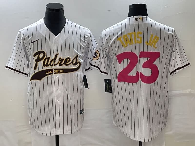 San Diego Padres White MLB Jersey 05