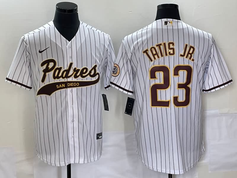 San Diego Padres White MLB Jersey 06