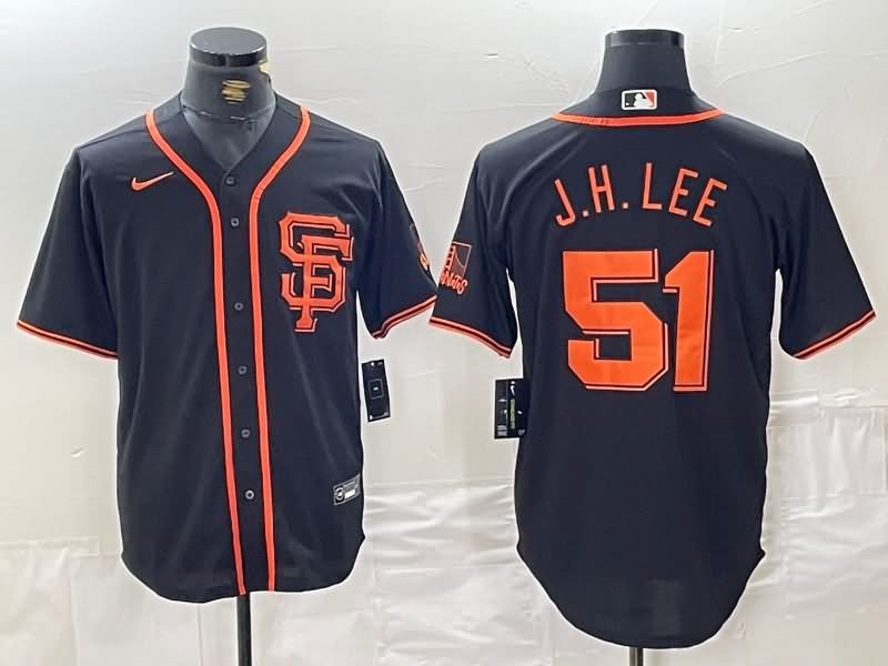 San Francisco Giants Black MLB Jersey