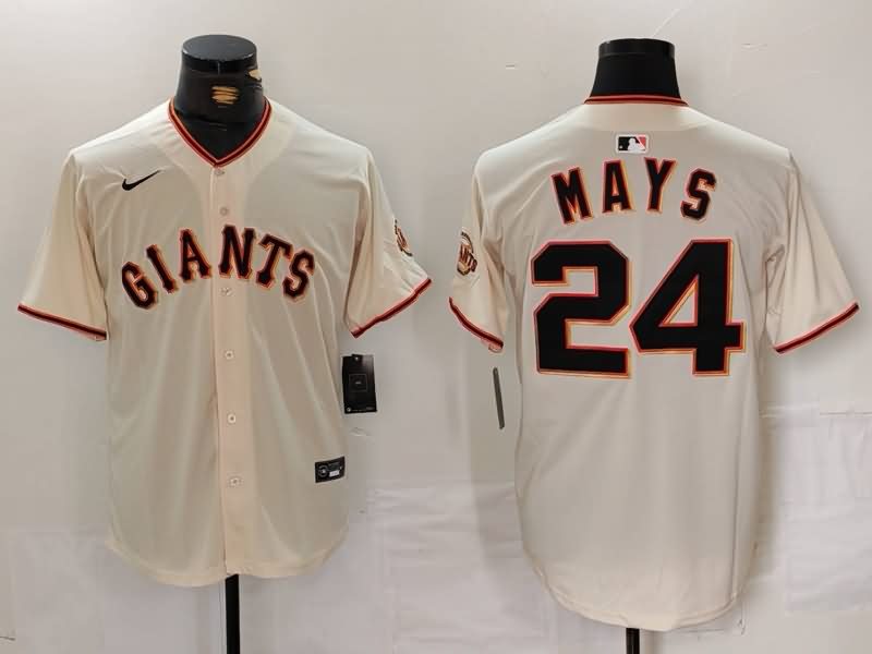 San Francisco Giants Cream MLB Jersey