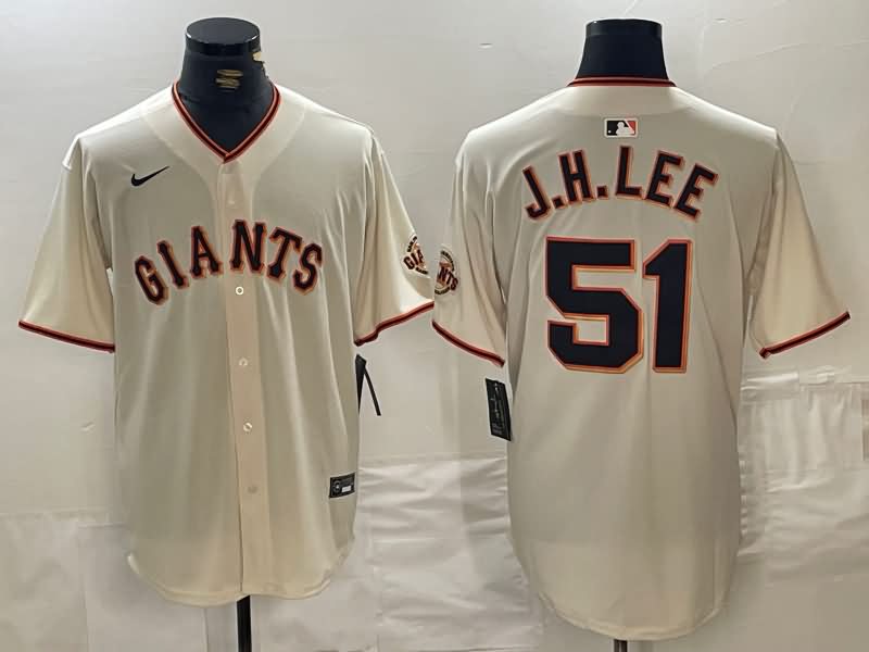 San Francisco Giants Cream MLB Jersey