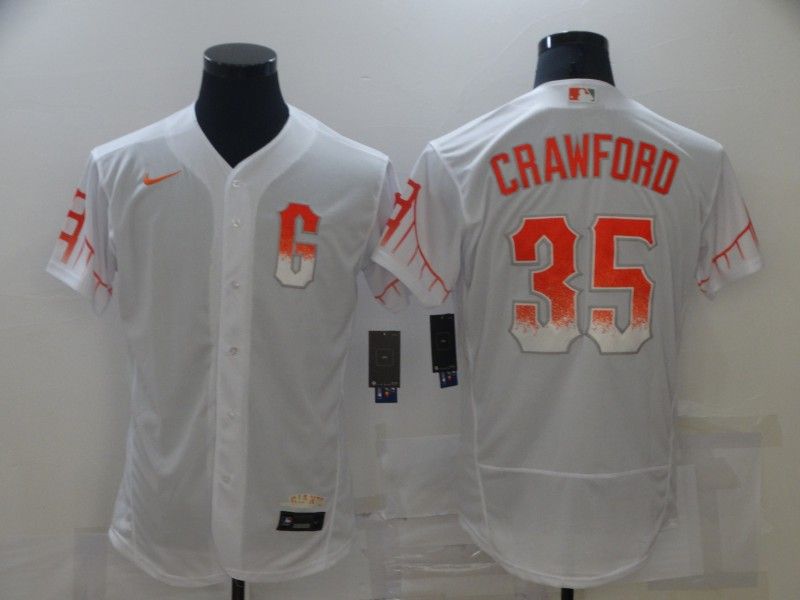 San Francisco Giants White Elite MLB Jersey