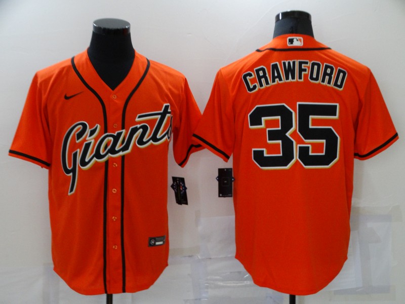 San Francisco Giants Orange MLB Jersey