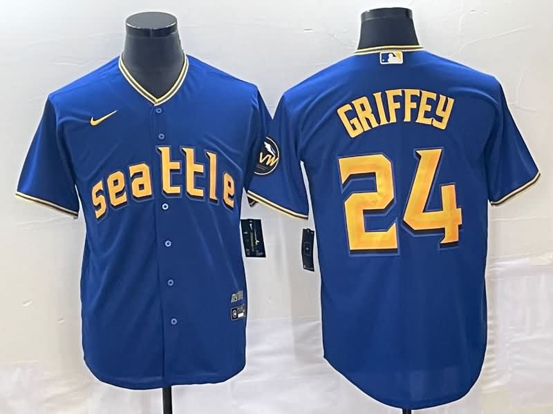 Seattle Mariners Blue MLB Jersey