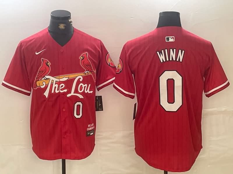 St. Louis Cardinals Red MLB Jersey 02