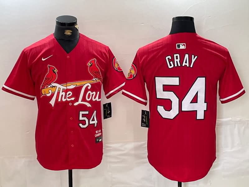 St. Louis Cardinals Red MLB Jersey 02