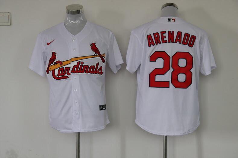 St. Louis Cardinals White MLB Jersey