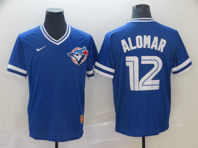 Toronto Blue Jays Blue Retro MLB Jersey