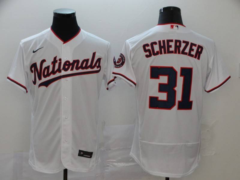 Washington Nationals White Elite MLB Jersey