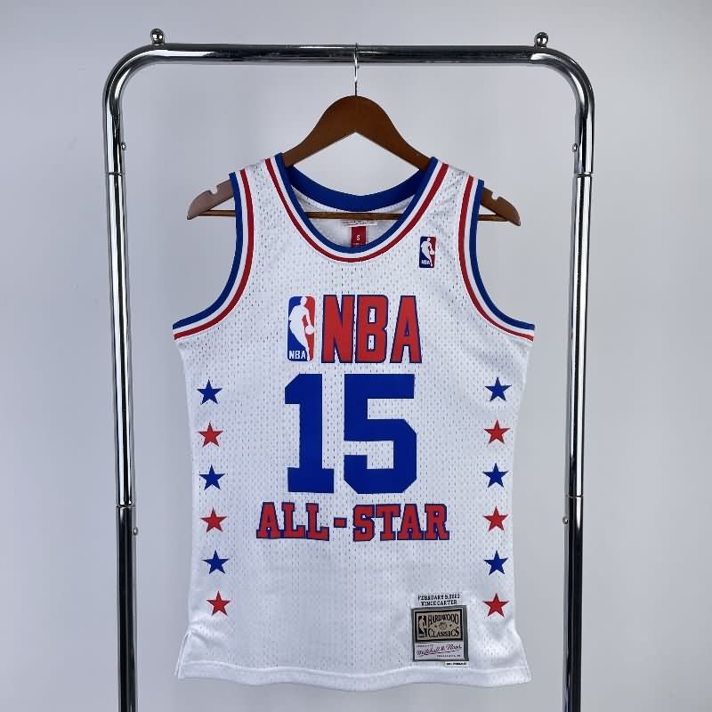 ALL-STAR 2003 White Classics Basketball Jersey (Hot Press)