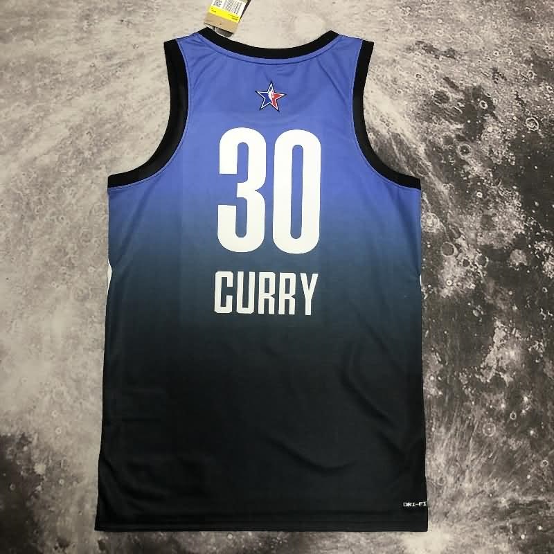 ALL-STAR 2023 Blue Basketball Jersey (Hot Press)