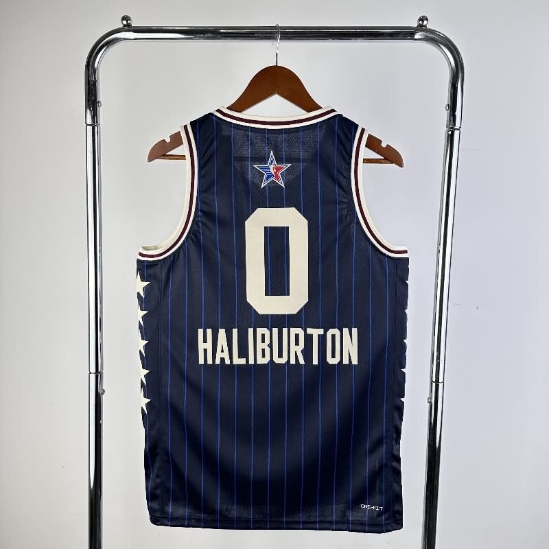 ALL-STAR 2024 Dark Blue Basketball Jersey (Hot Press)