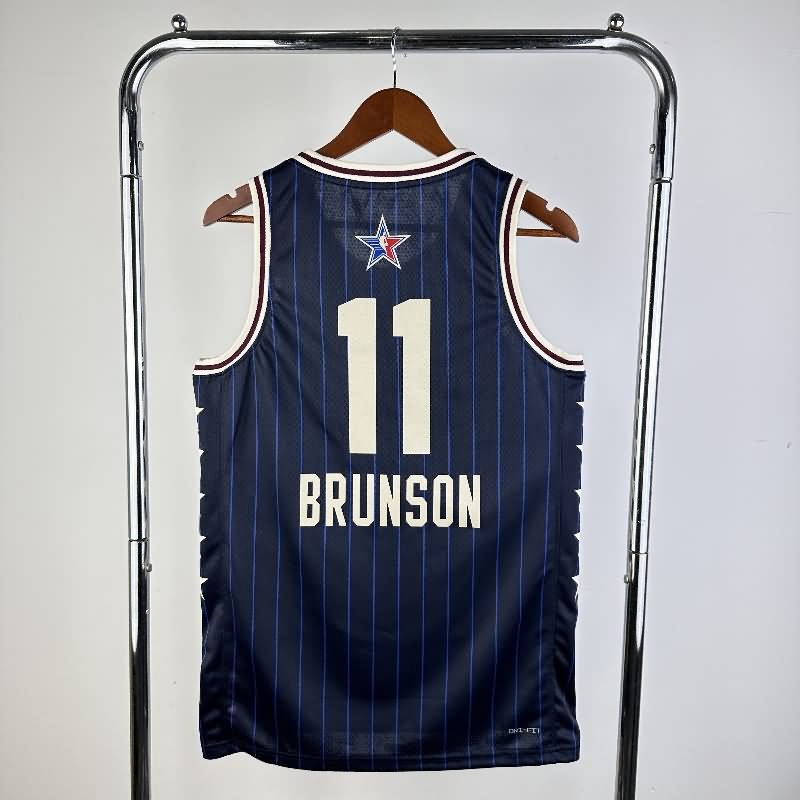 ALL-STAR 2024 Dark Blue Basketball Jersey (Hot Press)