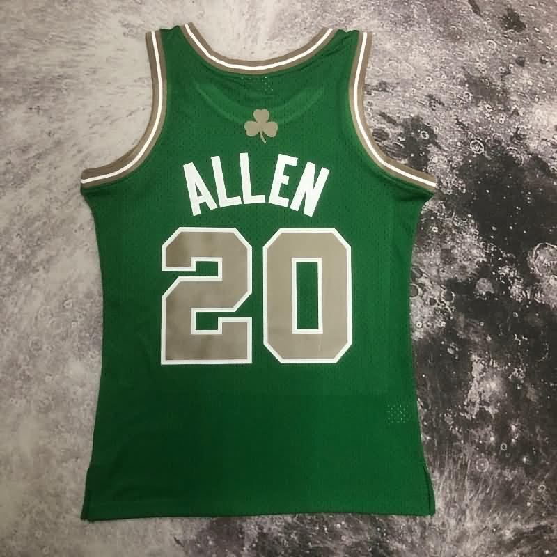 Boston Celtics 2007/08 Green Classics Basketball Jersey 02 (Hot Press)