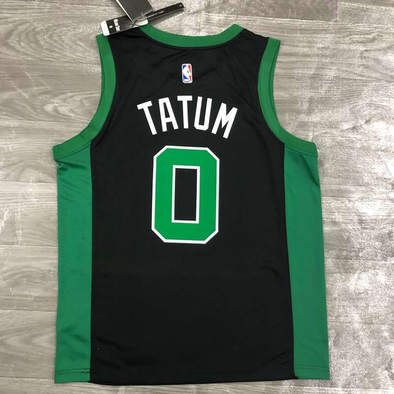 Boston Celtics 20/21 Black AJ Basketball Jersey (Hot Press)