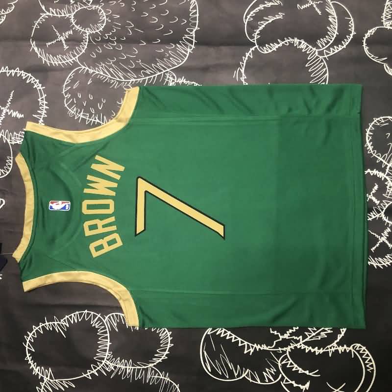 Boston Celtics 2020 Green City Basketball Jersey (Hot Press)