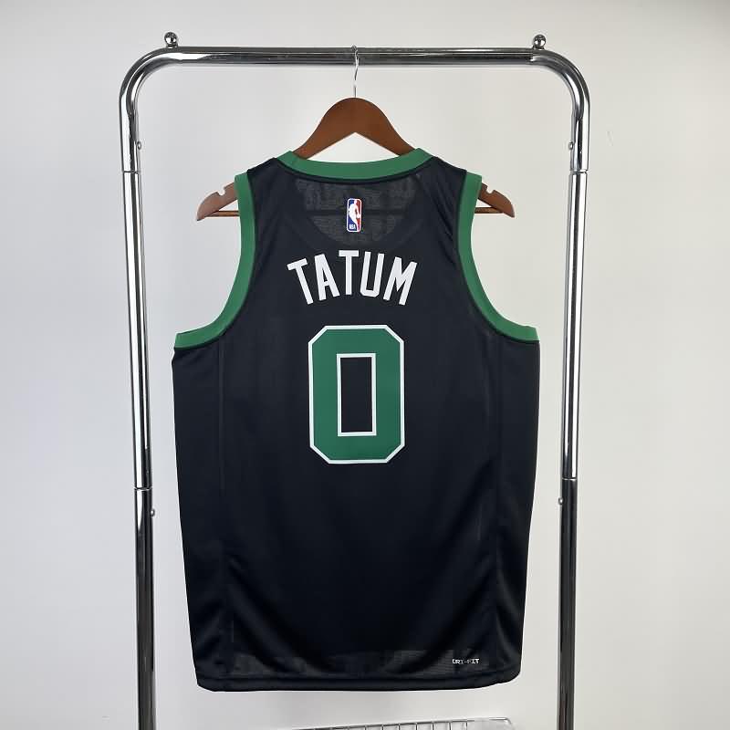 Boston Celtics 22/23 Black AJ Basketball Jersey (Hot Press)