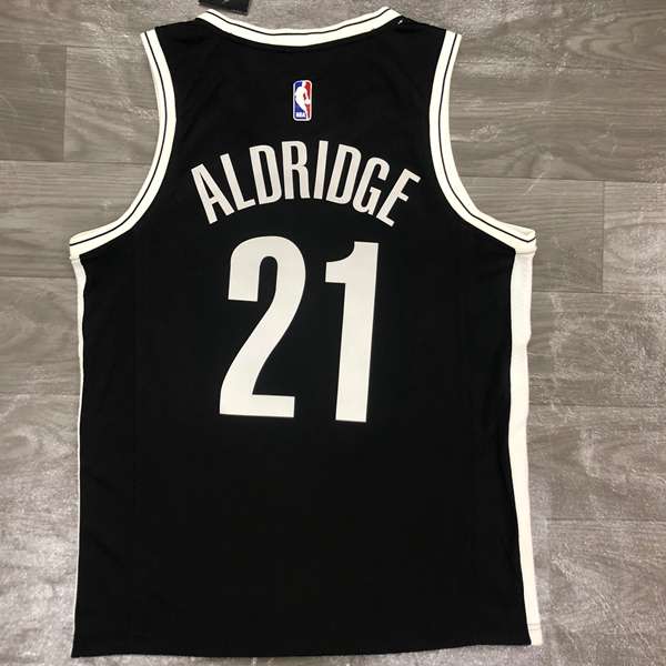 Brooklyn Nets 20/21 Black Basketball Jersey (Hot Press)