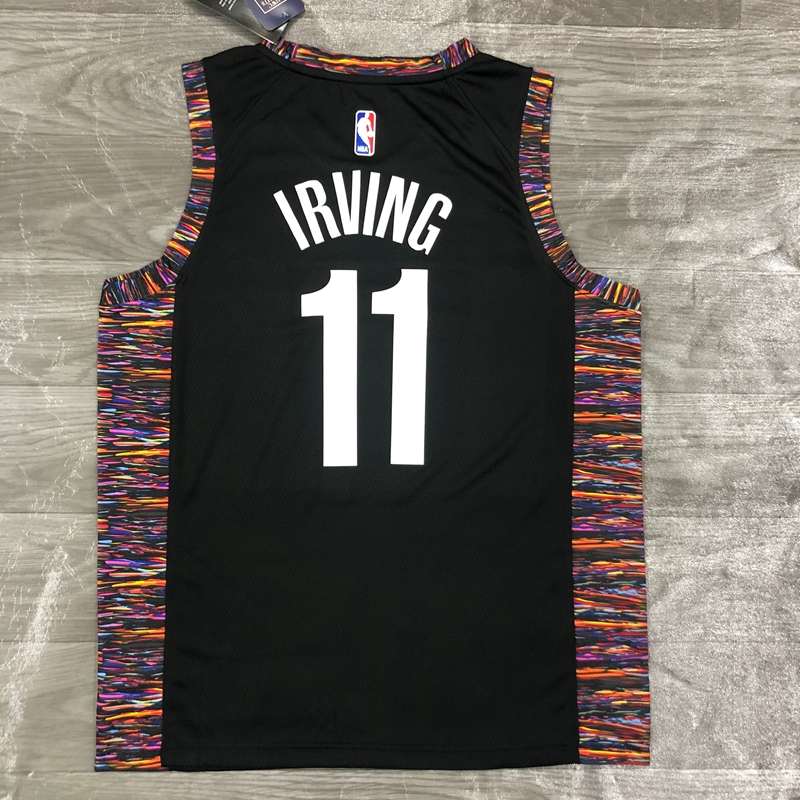 Brooklyn Nets 2020 Black City Basketball Jersey (Hot Press)