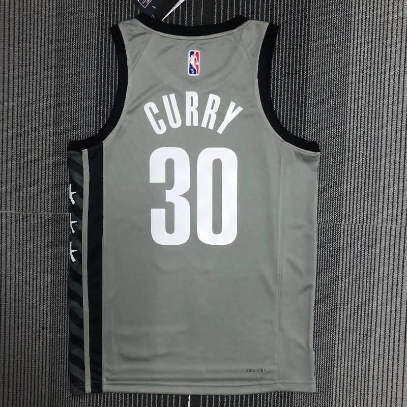 Brooklyn Nets 21/22 Grey AJ Basketball Jersey (Hot Press)