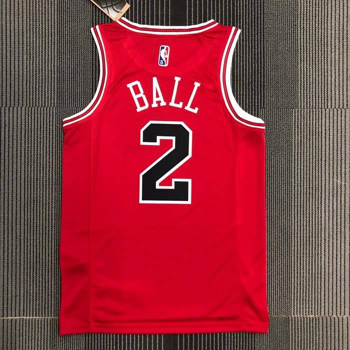 Chicago Bulls 21/22 Red Basketball Jersey (Hot Press)