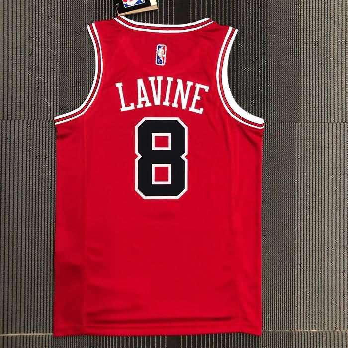 Chicago Bulls 21/22 Red Basketball Jersey (Hot Press)